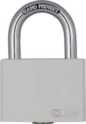 Abus Mylock T65AL/40 Aluminum Padlock Brass with Key White 40mm 1pcs