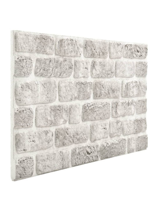 3D Wall Panel Γκρι 100x50cm 11pcs