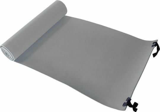 New Camp Eva Αφρώδες Μονό Υπόστρωμα Camping 180x50cm Πάχους 0.6cm Γκρι