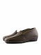 Adam's Shoes Closed-Back Women's Slippers In Brown Colour