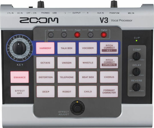 Zoom V3 Multi-Effects Vocal Processor Πολυεφέ Effect Φωνής