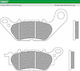 Newfren Motorcycle Brake Pads F464 Crypton X135 T110 for Yamaha Crypton / N-Max 125 / XC
