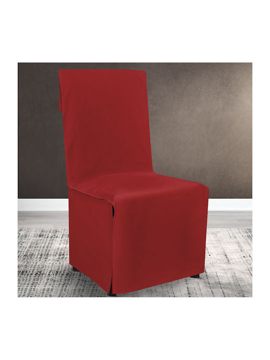 Lino Home Chair Elastic Cover Renas 17073 Wine
