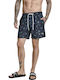 Urban Classics Herren Badebekleidung Shorts Island Aop mit Mustern