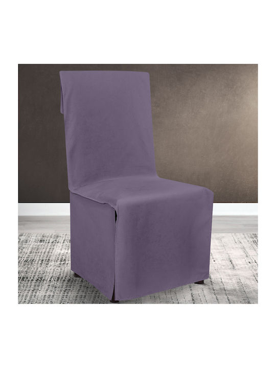 Lino Home Chair Elastic Cover Renas 223 Levanda