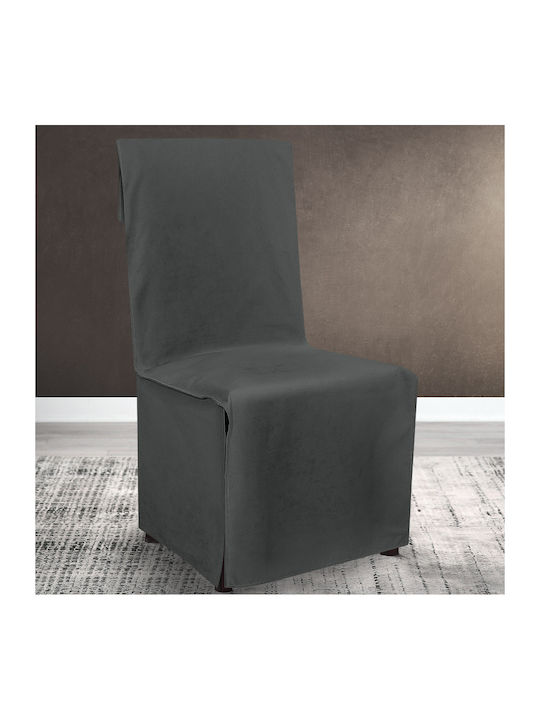 Lino Home Renas Elastische Abdeckung für Stuhl 340 Grey 1Stück