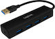 LogiLink USB 3.0 4 Port Hub with USB-A Connection