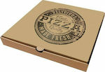 Disposable Pizza Paper Box 35x35x4.2cm 100pcs Delicius Made