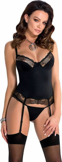 Casmir Lingerie Alina Corset Black