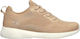 Skechers Bobs Squad Tough Talk Damen Sportschuhe Laufen Beige