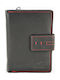 Ginis MR-9 Men's Leather Wallet Black