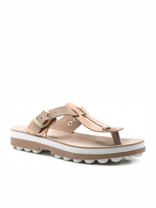 Fantasy Sandals Mirabella Leather Women's Flat ...