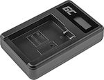 Green Cell Single Battery Charger Compatible with Panasonic