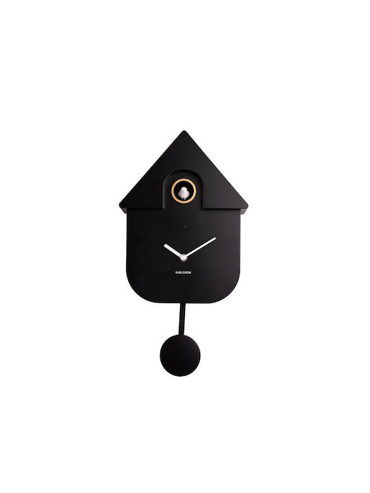 Karlsson Modern Cuckoo Тих режим Стенен часовни...