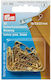 Prym in Gold Farbe Verschiedene Größen Gold (19/23/27mm) 30 Stück 30Stück