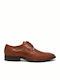 Softies Men's Leather Dress Shoes Tabac Brown