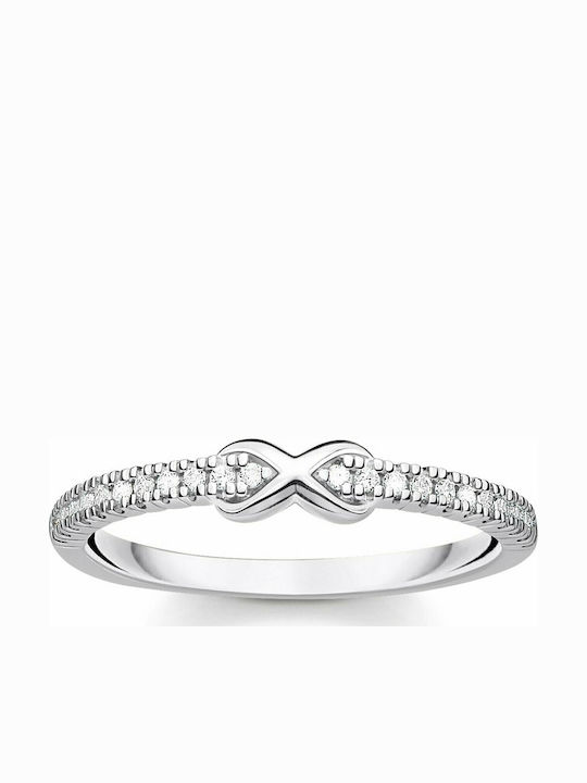 Thomas Sabo Infinity Γυναικείο Δαχτυλίδι από Ασήμι
