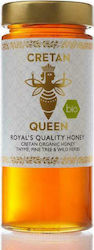 Cretan Queen Βιολογικό Μέλι Θυμαρίσιο & Πεύκου με Άγρια Βότανα 400gr