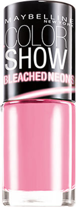 Maybelline Color Show Bleached Neons Glossy Βερνίκι Νυχιών 243 Tropink 7ml
