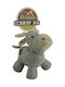 Holland Animal Care Country Dog Hippo Плюшена Игра за Кученце 21εκ. Сив 1бр