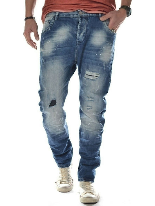 17001-398-0431 Herren Jeanshosen Slim Fit Blau