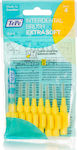 TePe Extra Soft Interdental Brushes 0.7mm Yellow 8pcs