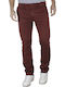 Scinn Dilbert Men's Trousers Chino Burgundy