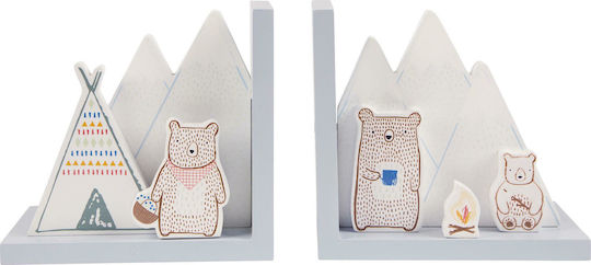 Sass & Belle Tabletop Decorative Bear Camp 2 Pieces