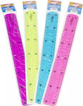 Plastic Ruler 30cm (Μiscellaneous colours)