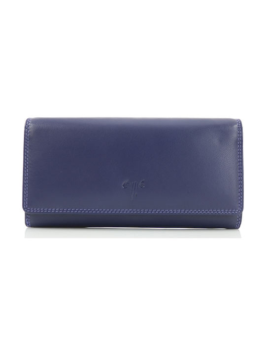 Kion 1252 Large Leather Women's Wallet Purple