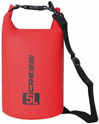 CressiSub Στεγανός Σάκος Shoulder Bag 5lt Red