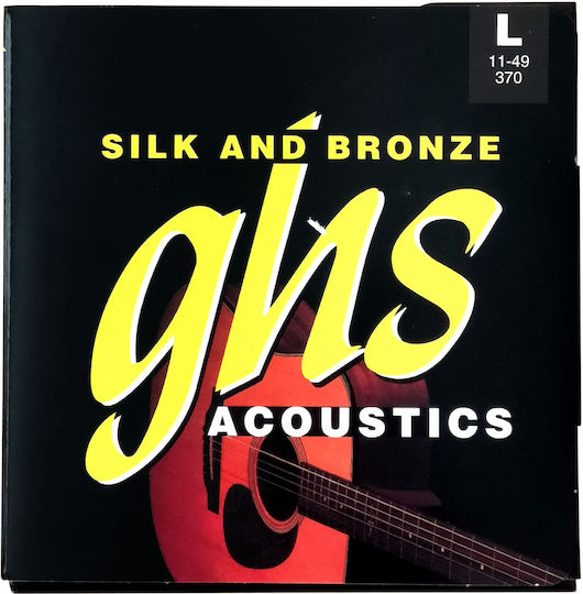 GHS Strings Silk 12-String Σετ Χορδών Bronze Ακουστικής Κιθάρας 11 - 49" Light