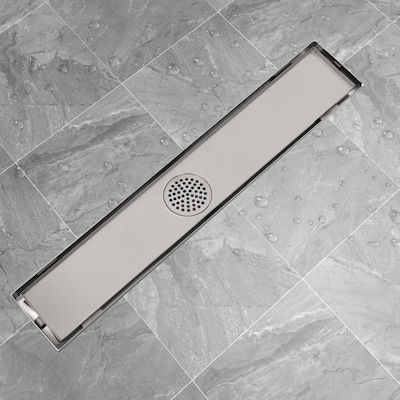 vidaXL Stainless Steel Channel Shower with Size 63x14cm Silver