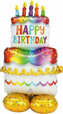 Balloon Foil Jumbo Birthday-Celebration Multicolour 68cm