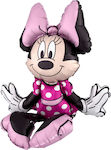 Μπαλόνι Foil Minnie Mouse Sitting Ροζ 48εκ.