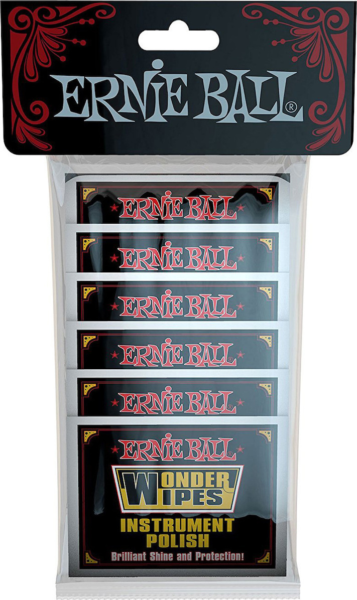 Ernie Ball Wonder Wipes Instrument Polish 20 Pcs Skroutz.gr