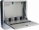 Techly Wall Mounted Rack Cabinet 59.6x12.7x59.6cm Gray ICRLIM01