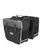 M-Wave Amsterdam Double Bicycle Rack Bag Black 122315