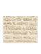Ταπετσαρία Τοίχου Wood Stone Βινυλίου Μπεζ 1000x53cm Πλενόμενη