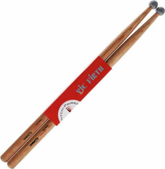Vic Firth Μπαγκέτες Ντραμς Signature Corpsmaster® Ralph Hardimon Chop-Out Practice Stick με Σχήμα Μύτης Ball