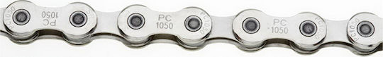 Sram PC-1051 Αλυσίδα Ποδηλάτου 10 / 11 / 12 Ταχυτήτων 114L Ασημί