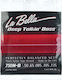 La Bella Black Nylon Tape Set of Bass Strings Nylon for 50 - 135 Light