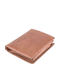 GA Leather Men's Wallet Classic Tabac Brown