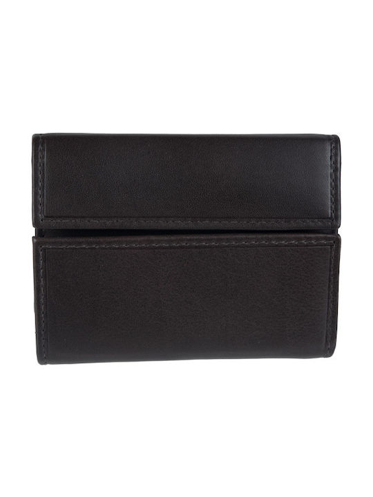 Fetiche Leather Large Women's Wallet Dark Brown