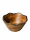 Stylepoint Salatschüssel Hölzernes Braun 23x23x11cm 2Stück