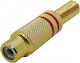 JYC JKG Stecker RCA weiblich Rot (01.099.0153)