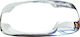 S-dizayn Car Door Frame Decoration Renault Trafic 2001-2010 Door Handle Frame Chrome Metallic 4pcs in Silver Color