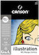 Canson Sketch Pad Illustration Μπλοκ Εικονογράφισης A3 29.7x42cm A3 29.7x42cm