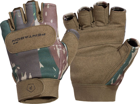 Pentagon Duty Mechanic Militärhandschuhe Griechische Variation in Khaki Farbe