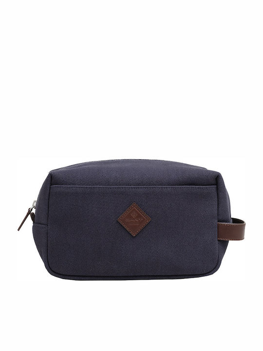 Gant Toiletry Bag Hog in Navy Blue color